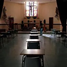 El colegio Pío XII de Valencia ha reconvertido la capilla en un aula