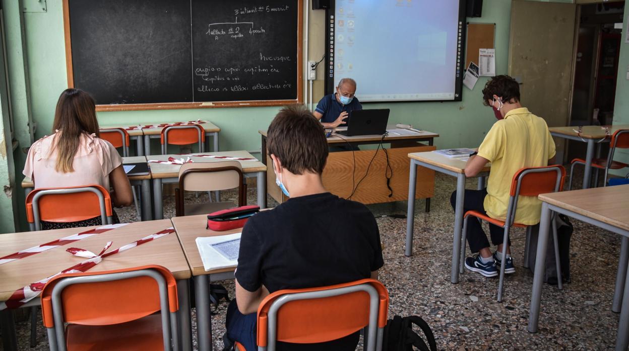 Las escuelas italianas abrirán el próximo 14 de septiembre