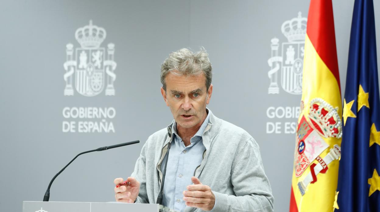 El director del Centro de Coordinación de Alertas y Emergencias Sanitarias, Fernando Simón