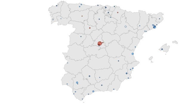 Las ciudades de toda España más cerca de ser intervenidas por el Gobierno para gestionar la pandemia