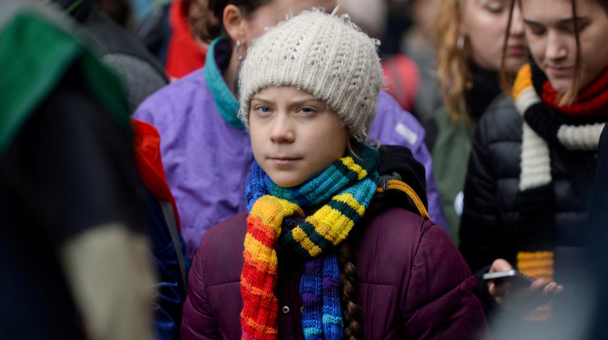 La activista medioambiental Greta Thunberg