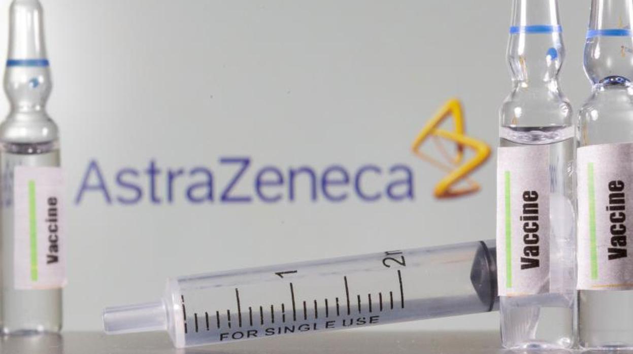 Muestras de la vacuna de AstraZeneca