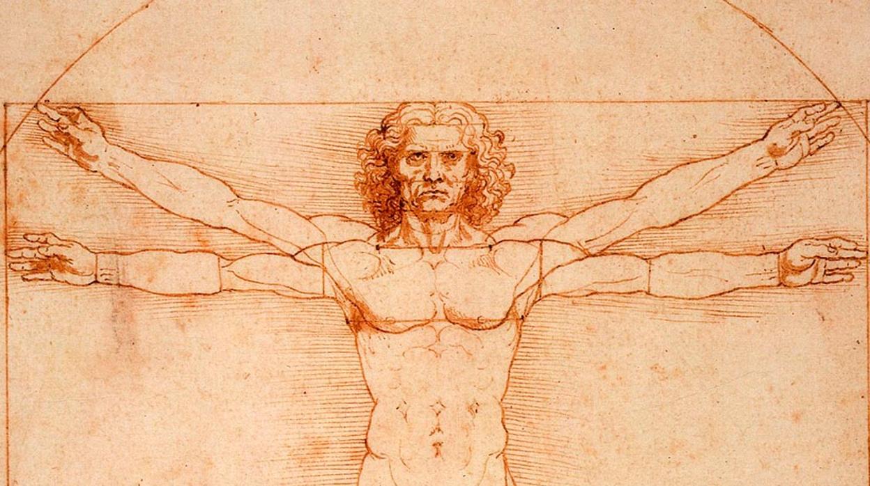 Leonardo da Vinci y el Hombre de Vitruvio