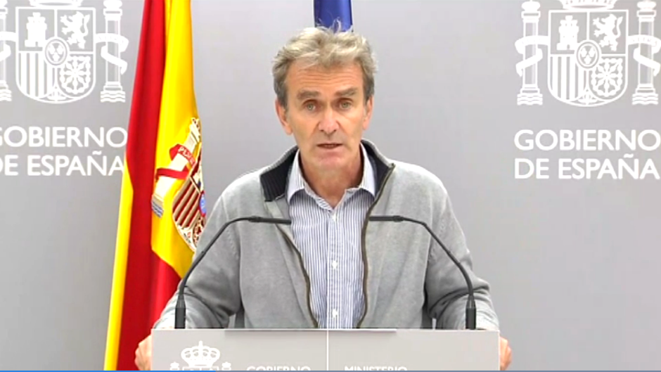 Simón aseguraba la semana pasada que España estaba «probablemente llegando a la estabilización y, quizás, al descenso de la segunda ola»