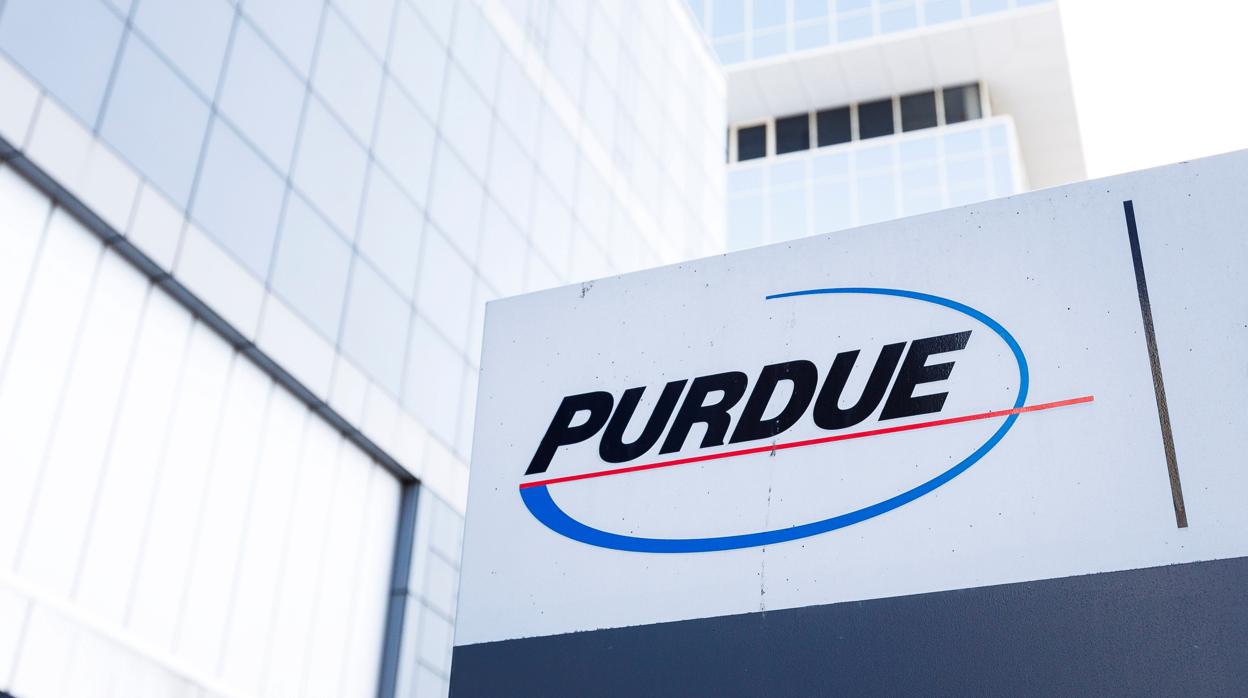 Sede de la farmacéutica Purdue en Estados Unidos