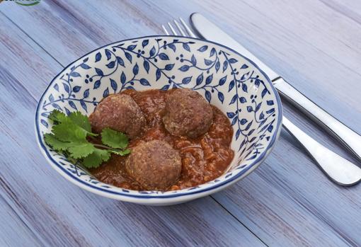 Albóndigas de carne cultivada de Biotech Foods