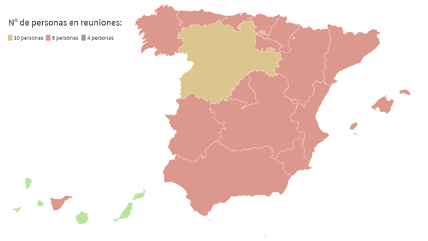 Así serán las 17 Navidades en España: las autonomías pueden endurecer sus medidas a una semana