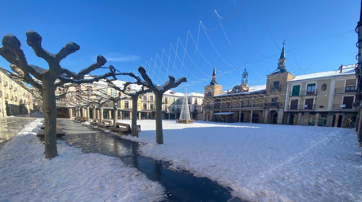 Plaza principal de Burgo de Osma