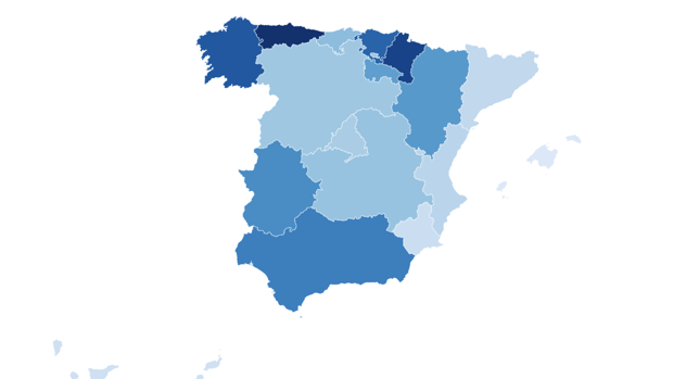 Vacunación en España | Datos y porcentajes de población vacunada de coronavirus por comunidades