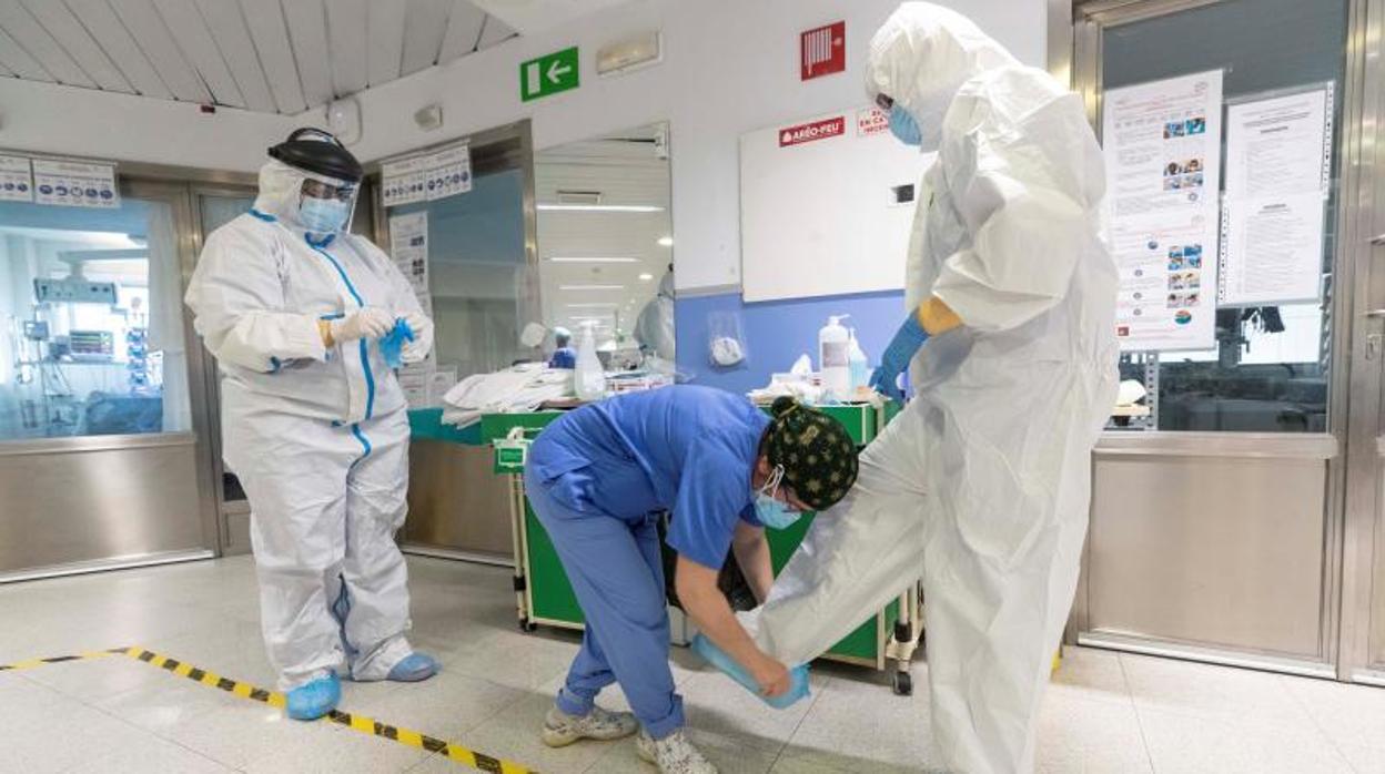 La presión en las UCI está alcanzando cotas muy preocupantes