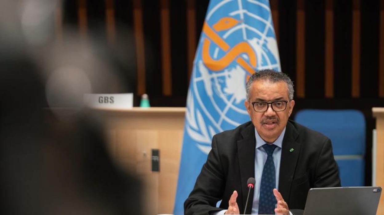 El director general de la OMS, Tedros Adhanom Ghebreyesus