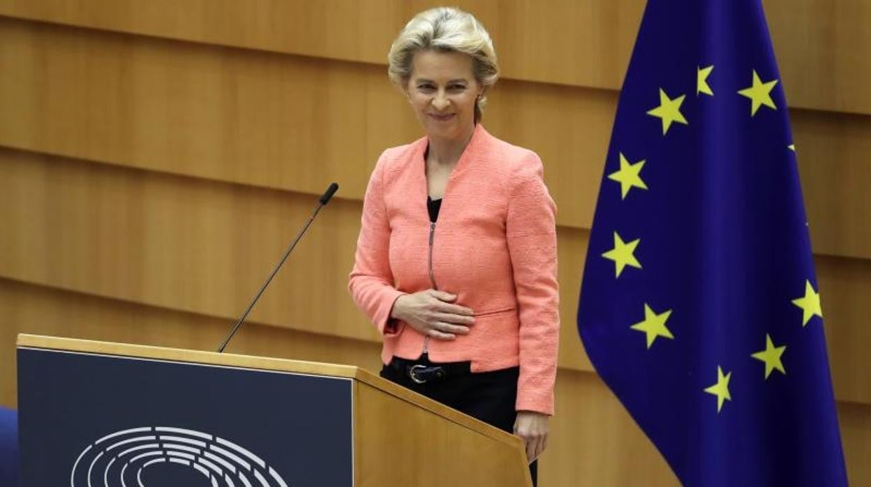 La presidenta de la Comisión Europea (CE), Ursula von der Leyen