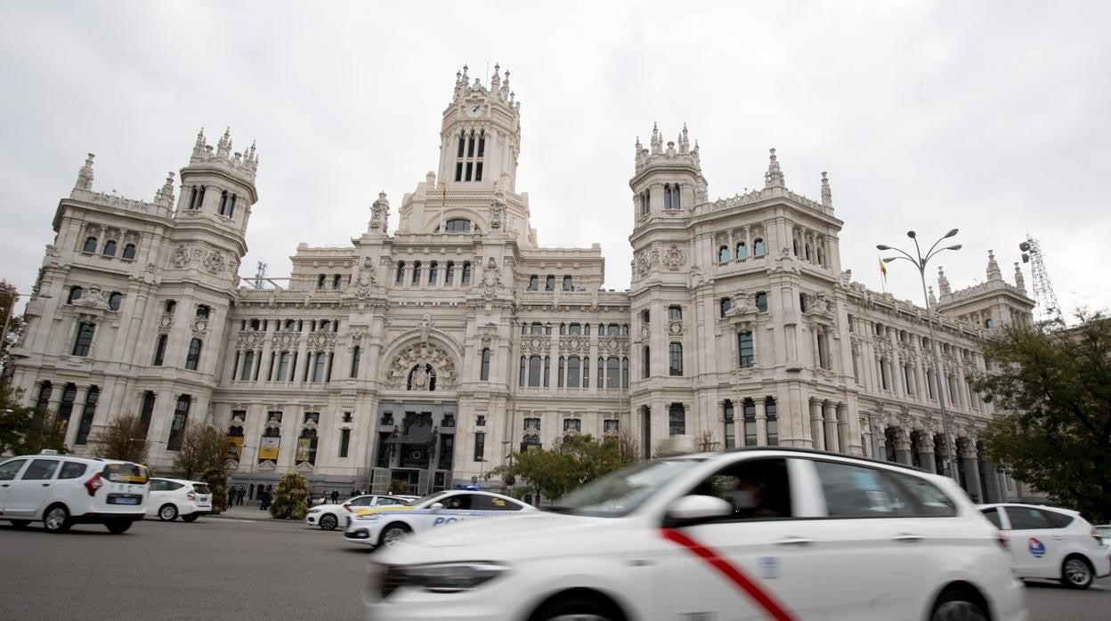 Imagen de archivo de un taxi en Madrid