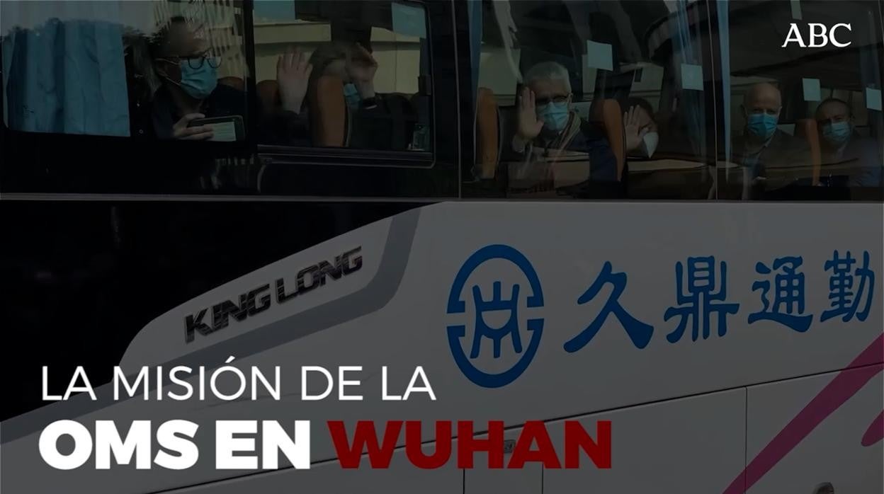 En vídeo: la misión de la OMS en Wuhan