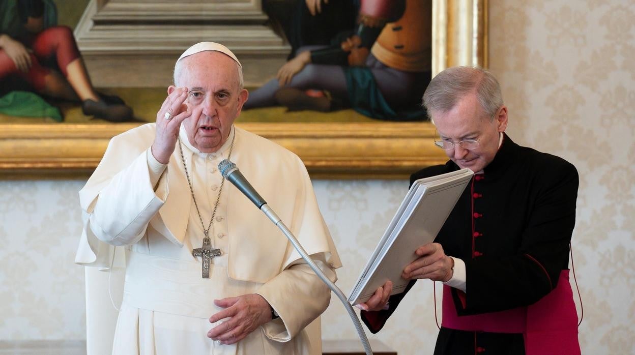 El Papa Francisco, este miércoles