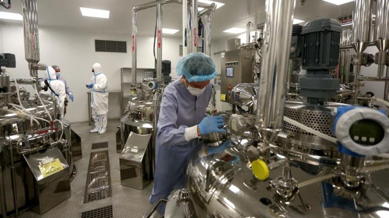 Laboratorios del grupo Zendal en O Porriño (Pontevedra)