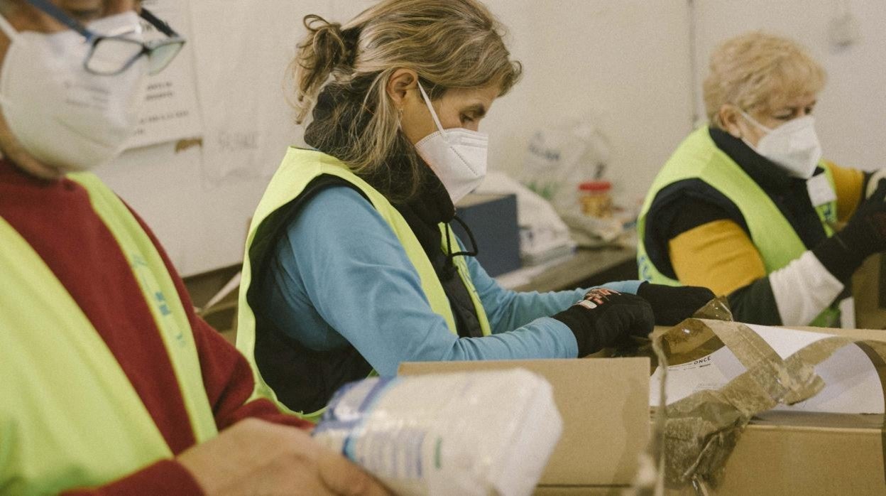 Los bancos de alimentos atendieron a medio millón más de personas que el año anterio