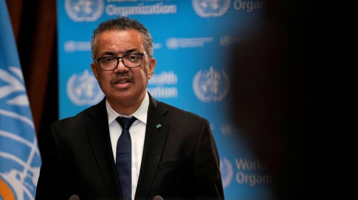 El director general de la OMS, Tedros Adhanom Ghebreyesus