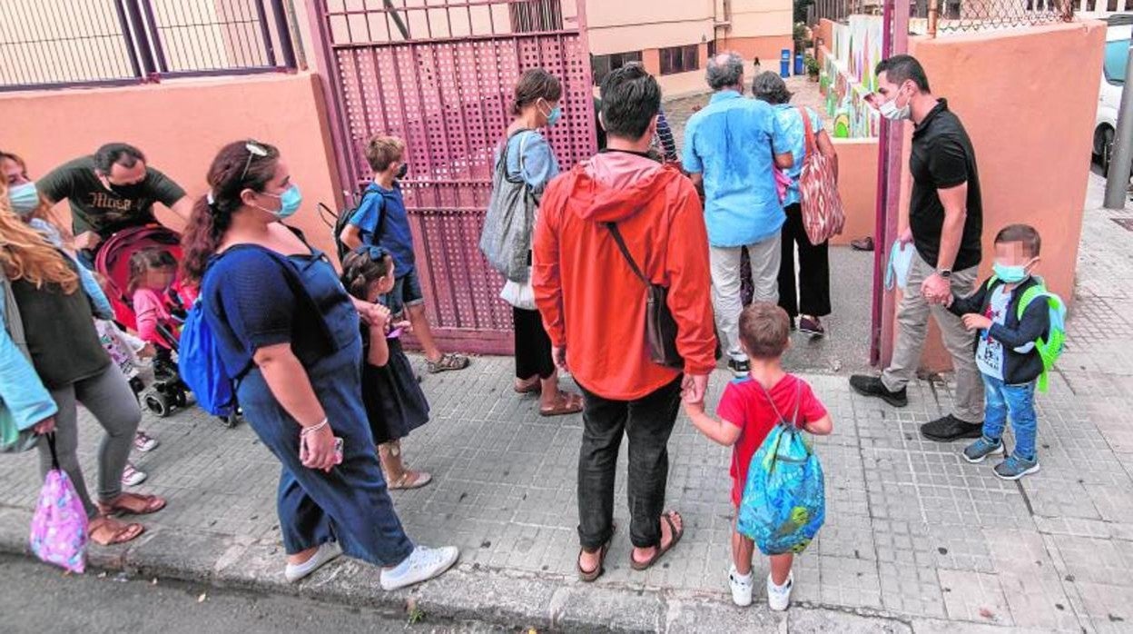 Alumnos del CEIP Aina Moll de Palma