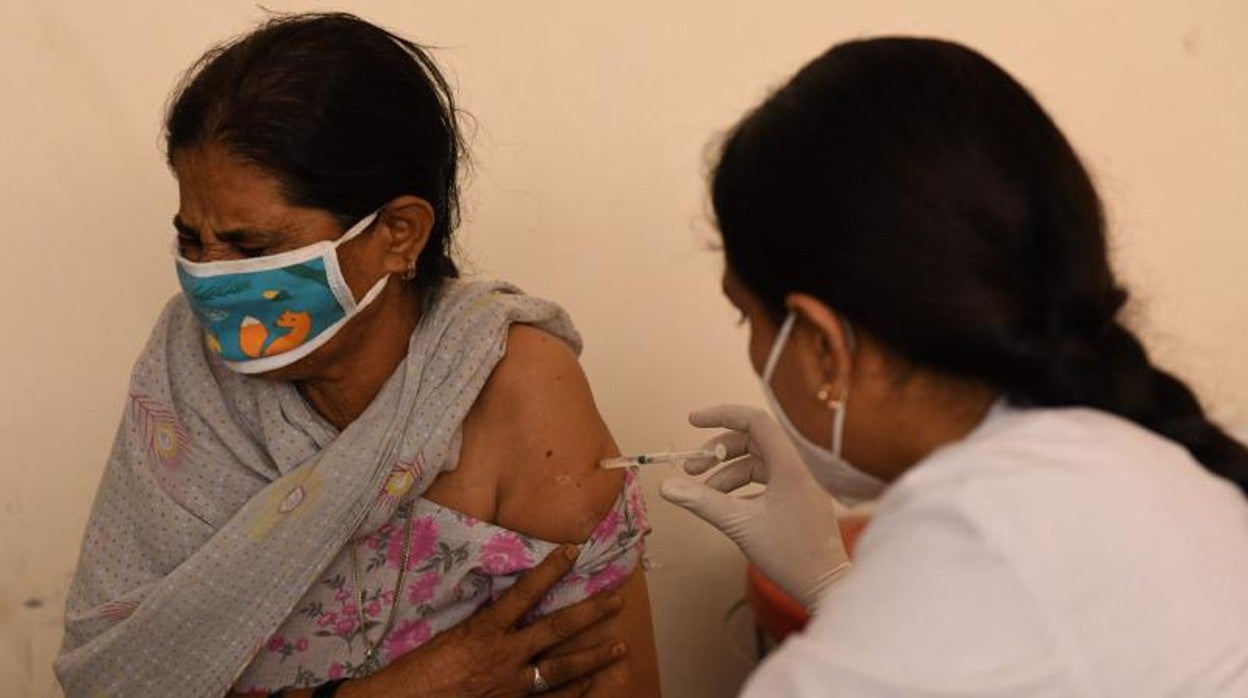 Vacunación en Amritsar