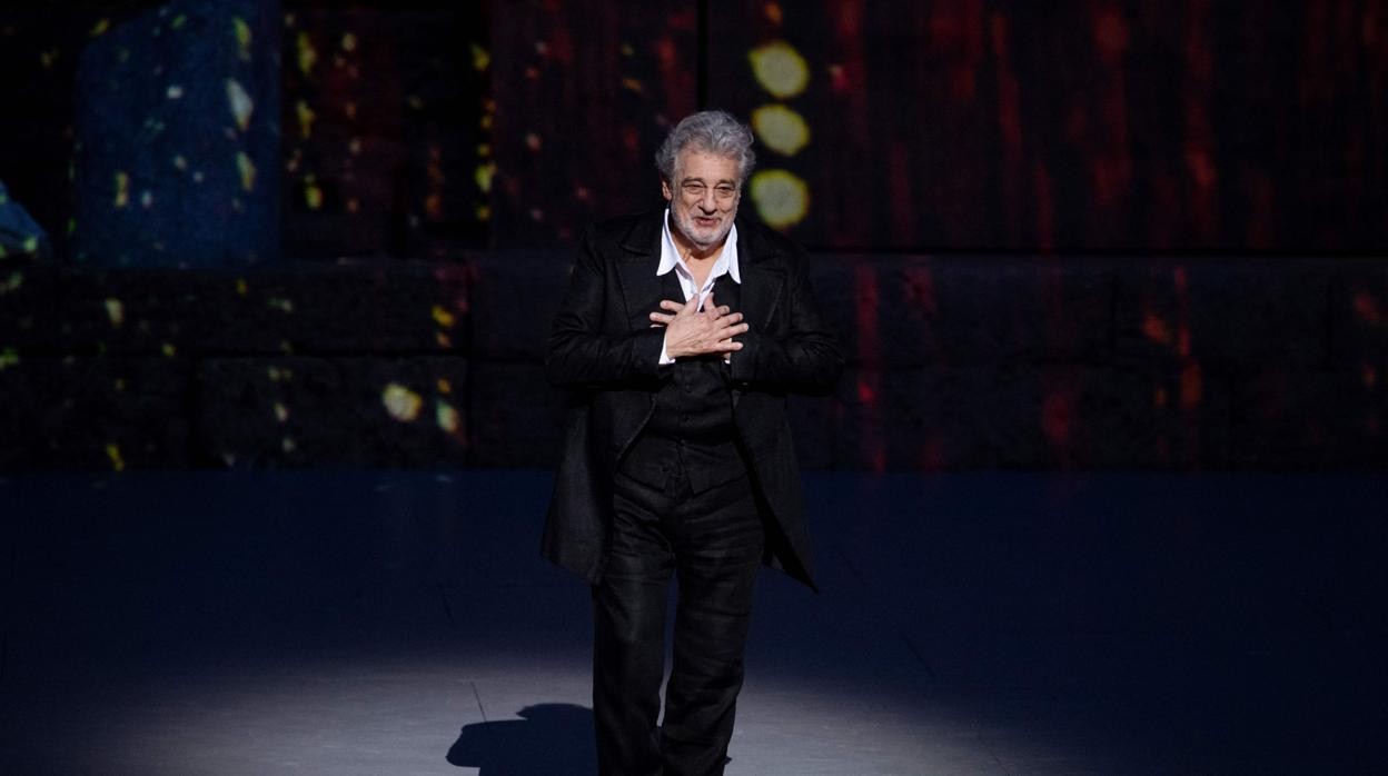 El tenor Plácido Domingo, en una actuación reciente