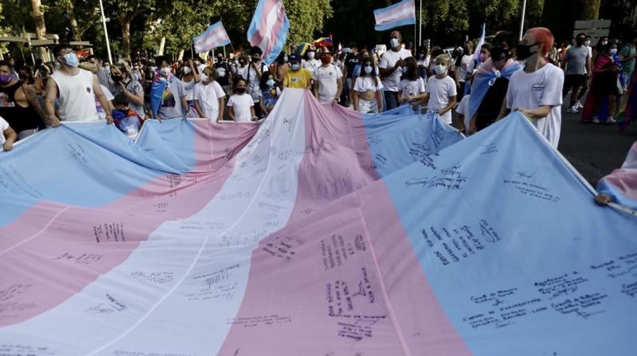 Manifestación en Madrid por el Día del Orgullo