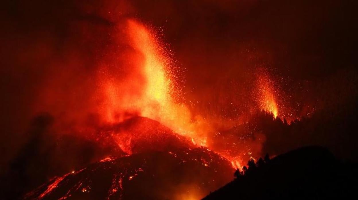 El volcán de La Palma entró en erupción el pasado domingo