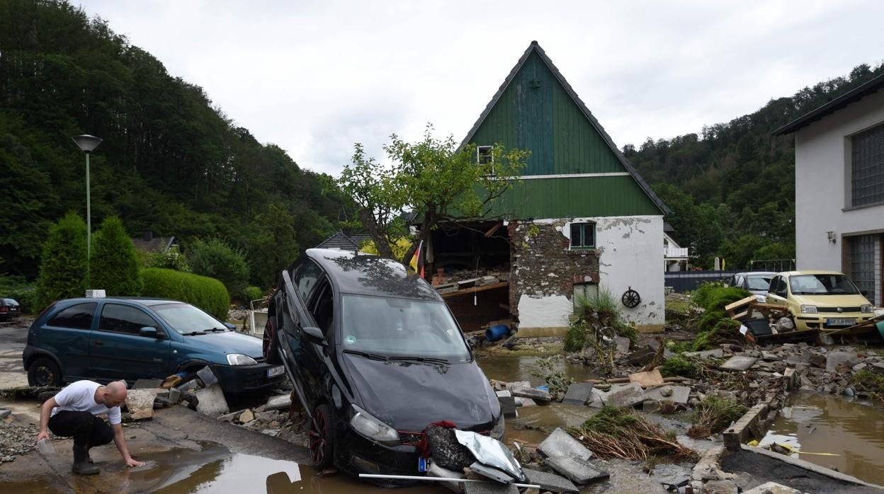 Inundaciones en Alemania en julio de 2021