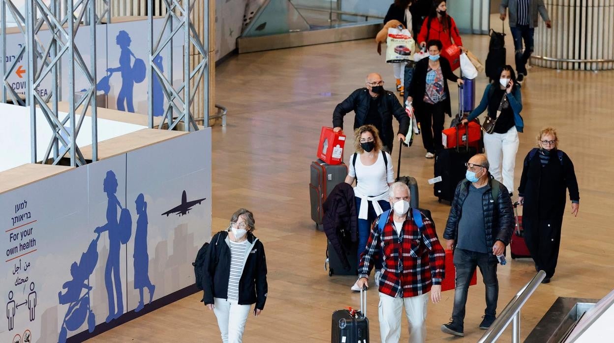 Imagen de archivo del aeropuerto de Ben Gurion en Tel Aviv