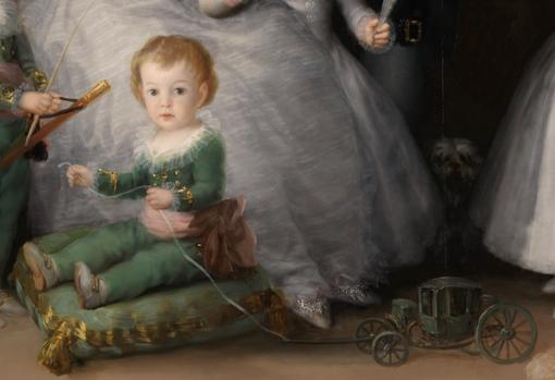 Retratado con apenas un año por Goya, el maestro aragonés suplo expresar la inocencia de la infancia en el rostro de Pedro de Alcántara, que llegó a convertirse en héroe de la Guerra de la Independencia, a combatir por la causa liberal y a ser nombrado director del Museo del Prado, donde ahora se expone esta obra