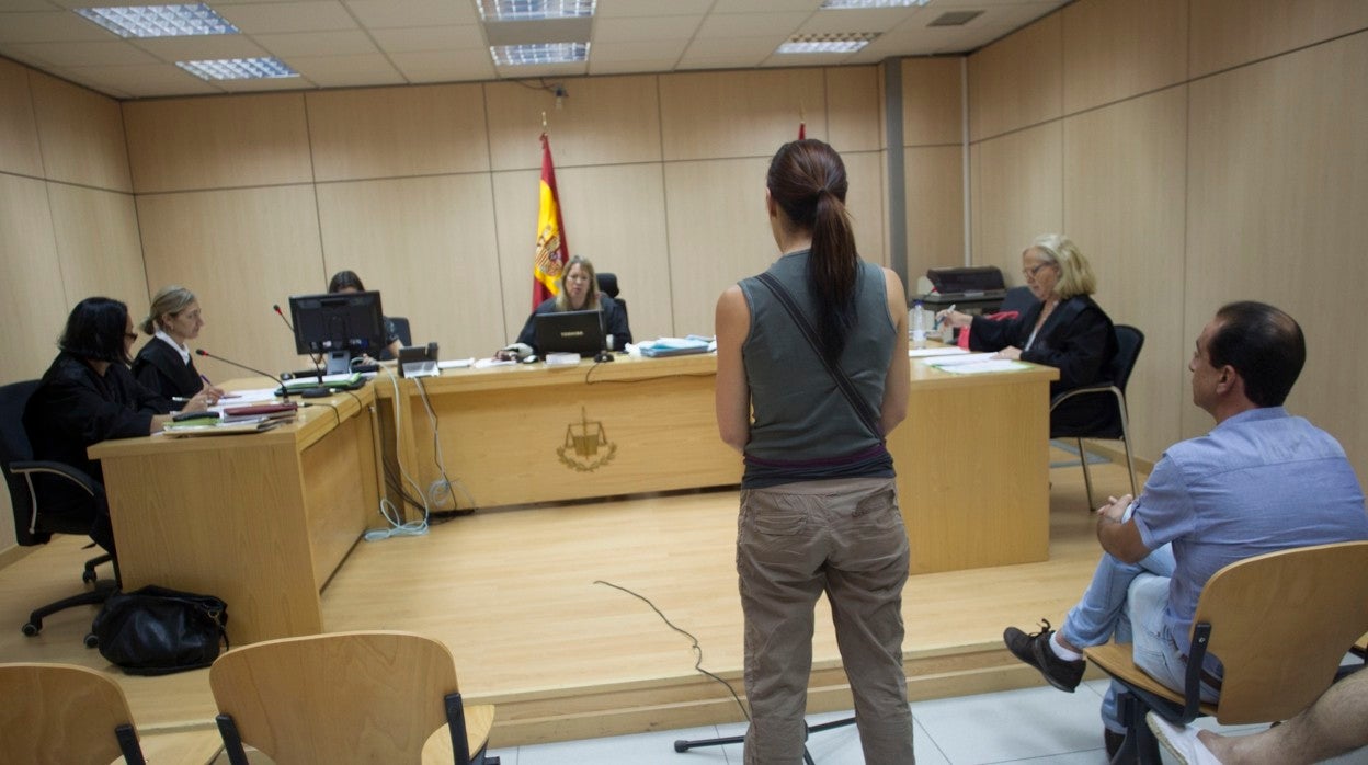 Juicio en un juzgado especializado de violencia de género