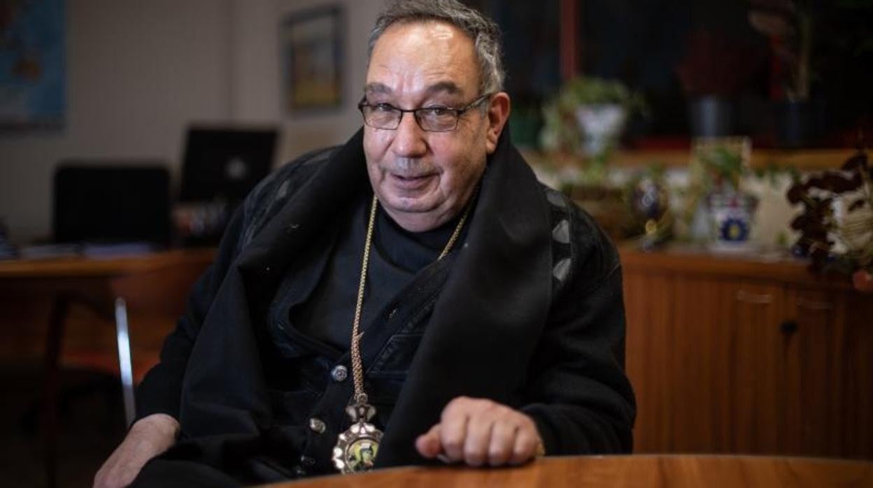 El arzobispo de Homs, monseñor Jean Abdo Arbach, en un momento de la entrevista con ABC