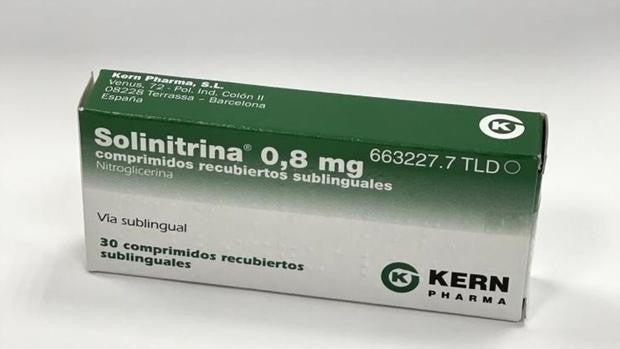 Sanidad retira un lote de un fármaco utilizado para tratar anginas de pecho