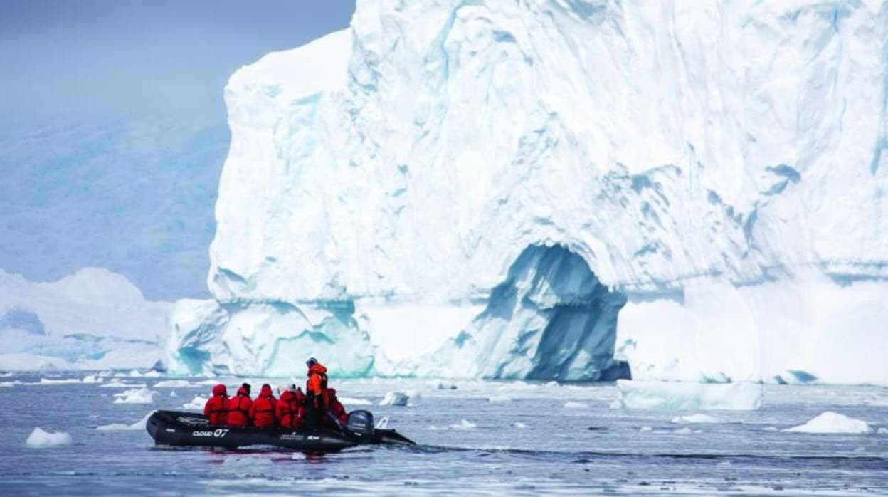 Imagen de archivo de la Antártida
