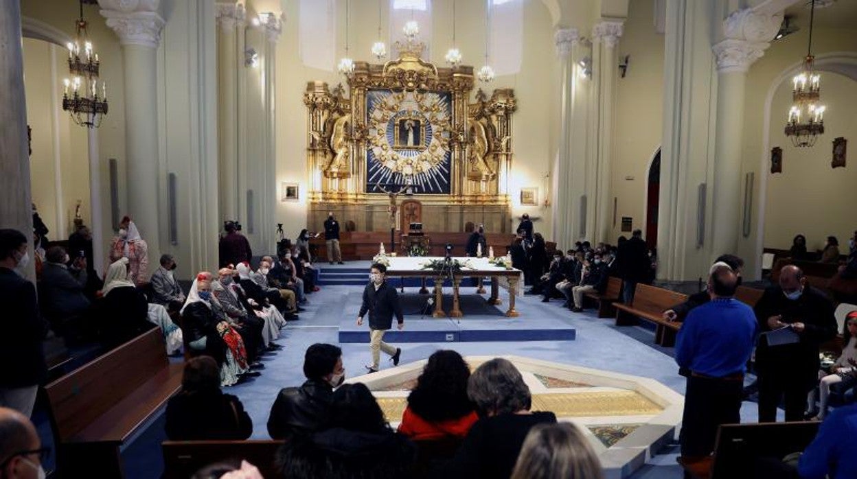 Iglesia de La Paloma, en Madrid