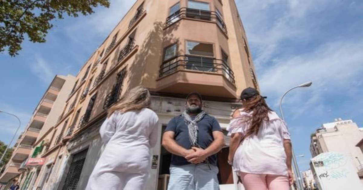 Piso okupa en la calle Manacor de Palma de Mallorca donde se prostituyen niñas tuteladas del IMAS
