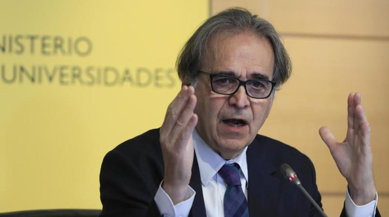 El ministro de Universidades, Joan Subirats
