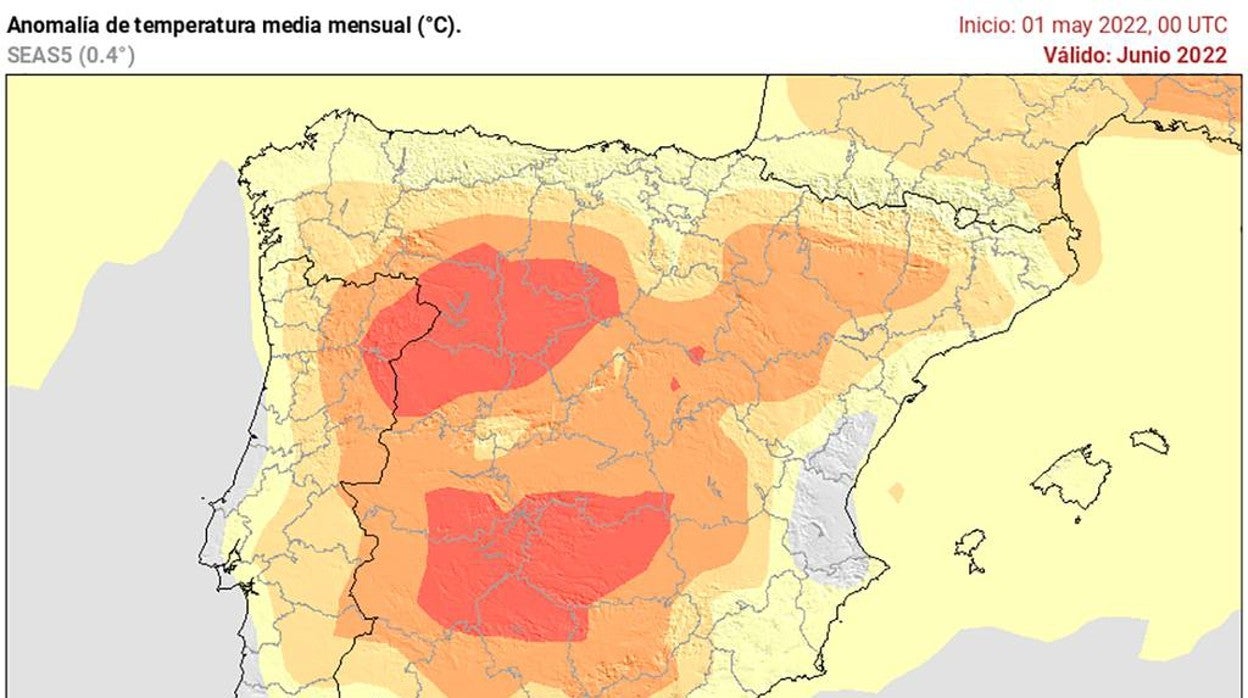 El verano climatológico parece que se estrenará con un junio muy cálido