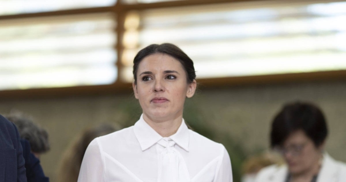 Irene Montero, en el acto de inauguración de la nueva sede del Instituto de las Mujeres