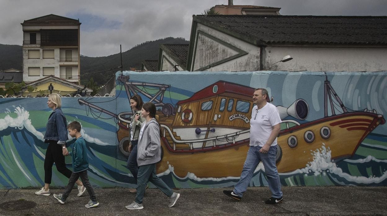 Cariño, la aldea gallega que renace con el éxodo ucraniano