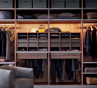 Organización con cajas