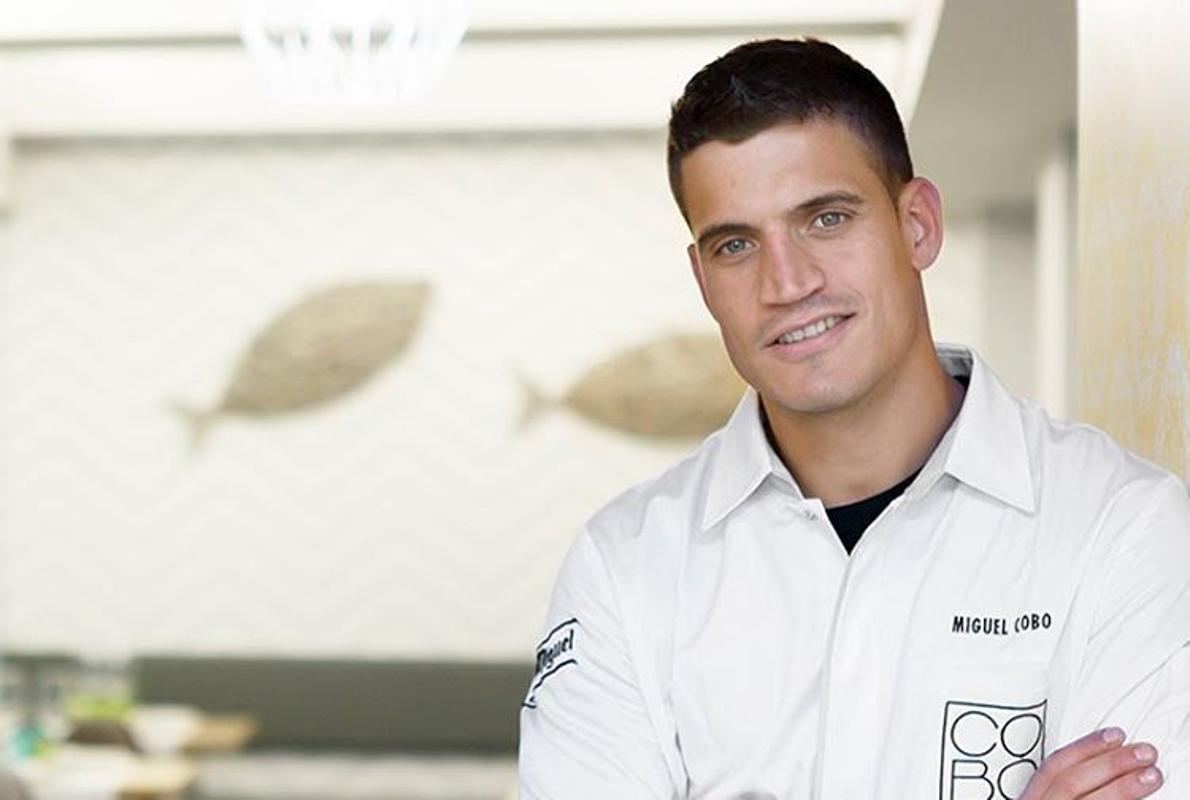 El chef Miguel Cobo, estrella michelín
