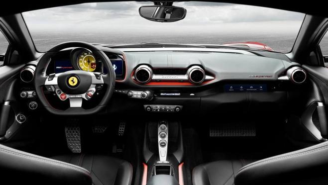 Interior del 812 Superfast