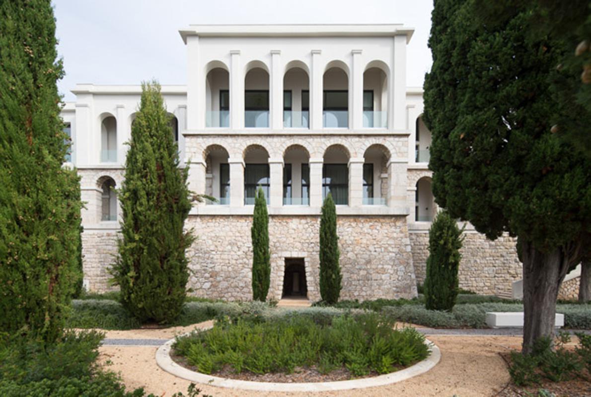 Palacio Maeterlinck en Niza rehabilitado