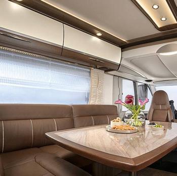 Interior autocaravana