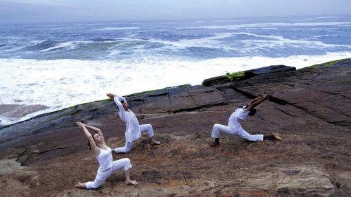 Sesión de Yoga al aire libre