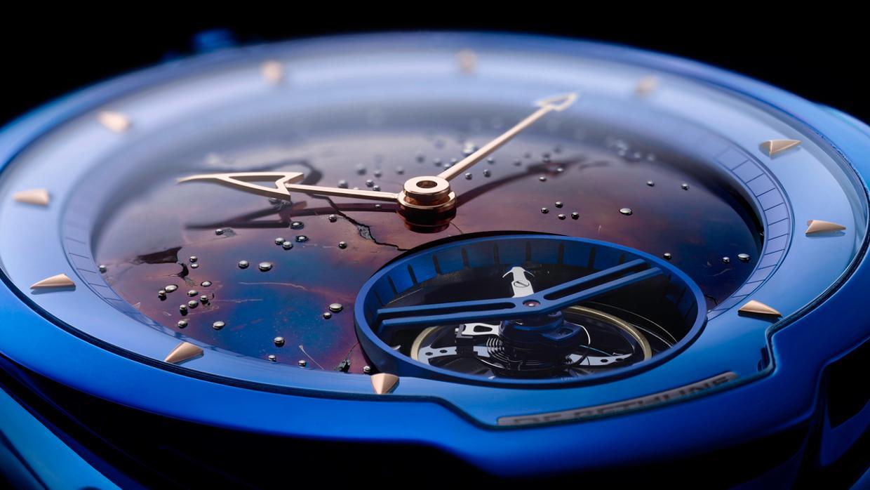 DB28 Kind of Blue Tourbillon Meteorite