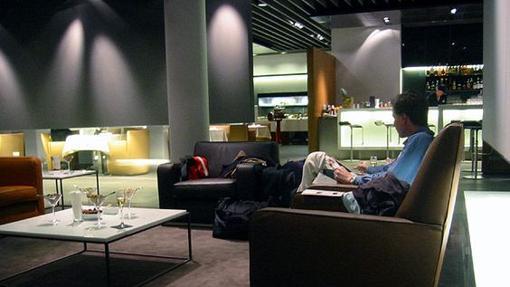 Zona VIP Welcome Lounge de Lufthansa en Frankfurt