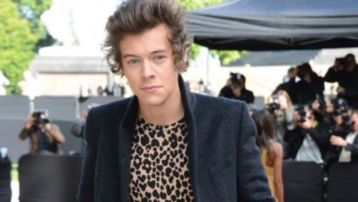 Harry Styles a su llegada a un desfile de Burberry