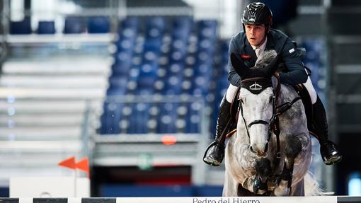 El jinete Sergio Álvarez-Moya durante la IV edición
